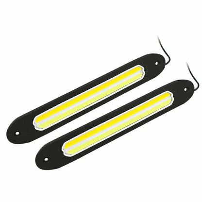 LED Daytime Running Light Strip for Car - White/Amber