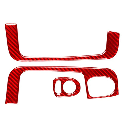 Carbon Fiber Door Armrest Handle Trim for Fiat 500 (2012-2015)