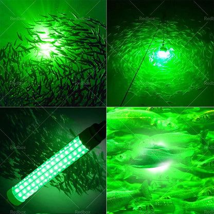 12V LED Green Underwater Fishing Light for Boat