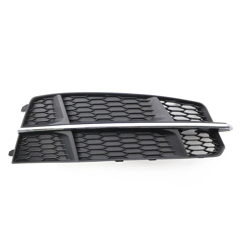 Right Front Bumper Lower Grille for Audi A6 C7 (2014-2018) Black Chrome