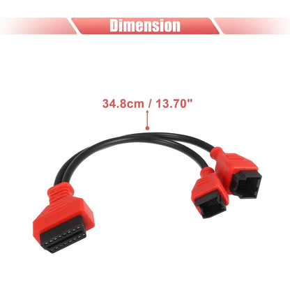 OBD Cable Adaptor Diagnostic Connector for Chrysler Dodge (2000-2023)