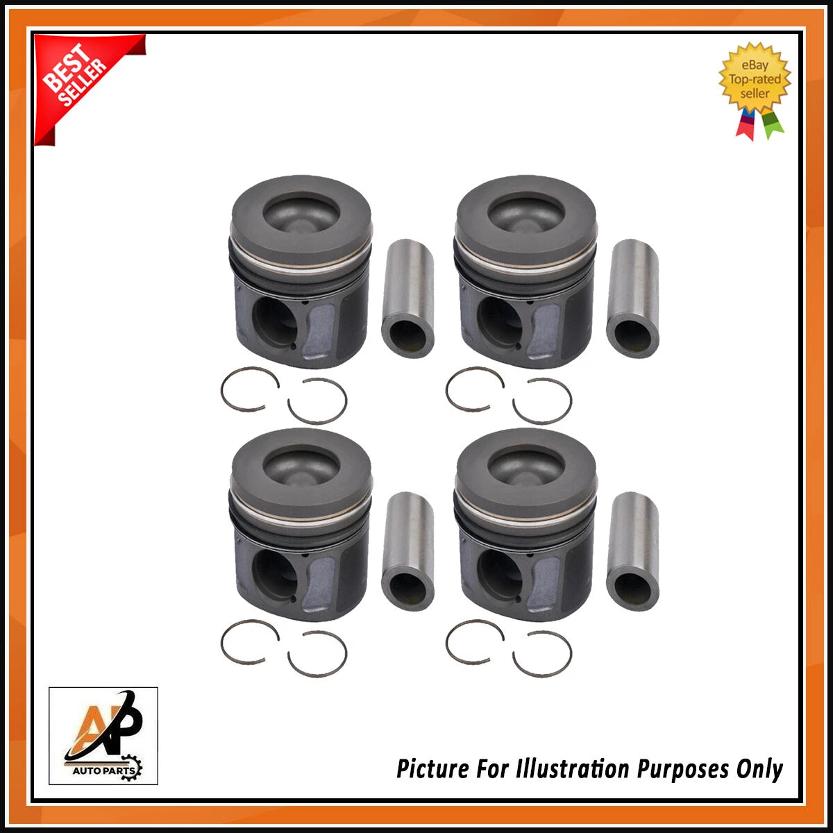 Diesel Engine Piston Ring Kit Replacement for Peugeot Boxer 2.2 (2007–2022)