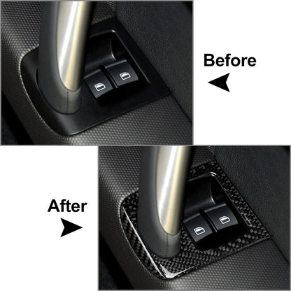RHD Car Door Window Lift Switch Panel Cover for Audi TT TTS TTRS (2008-2014)