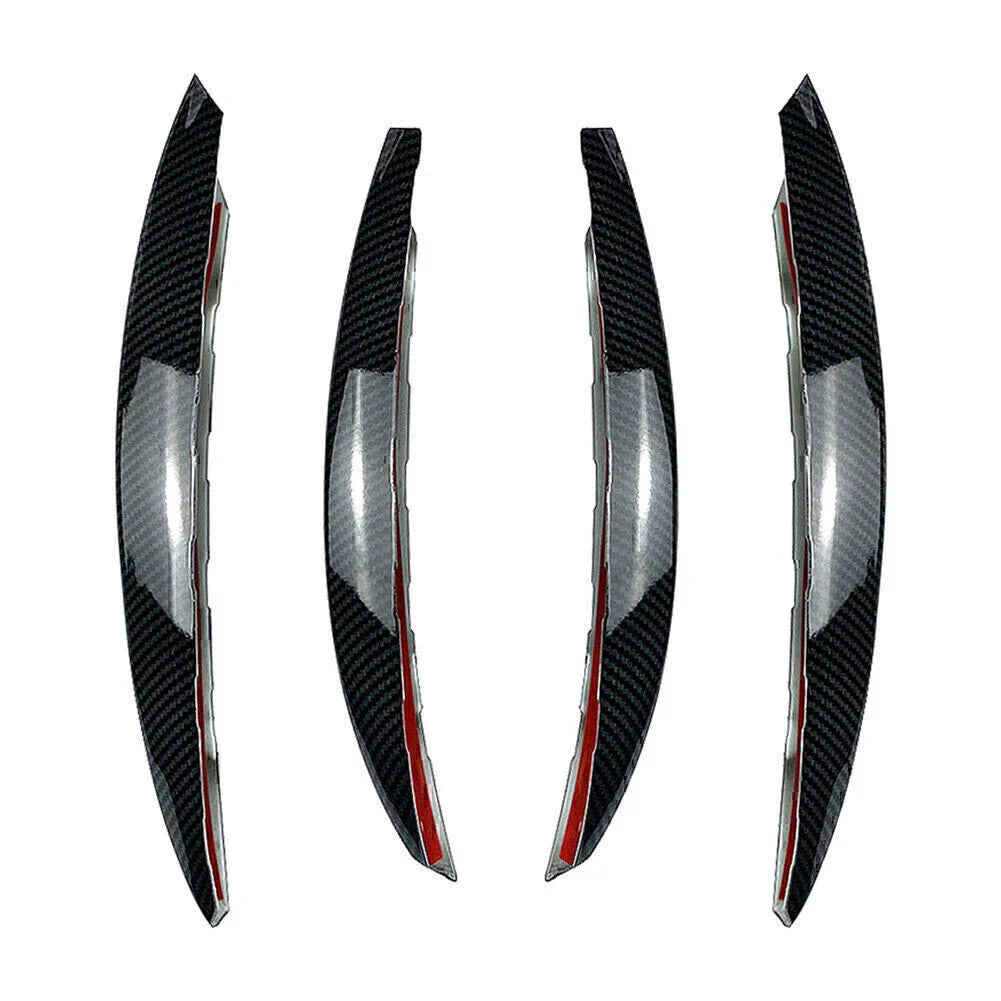 Front Bumper Splitter Fins Spoiler Canards for Mercedes Benz C-Class (2022-2023)