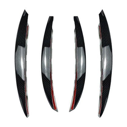 Front Bumper Splitter Fins Spoiler Canards for Mercedes Benz C-Class (2022-2023)