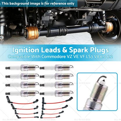Ignition Leads Spark Plugs Set for Holden Commodore VZ L76 L77 (2004-2006)