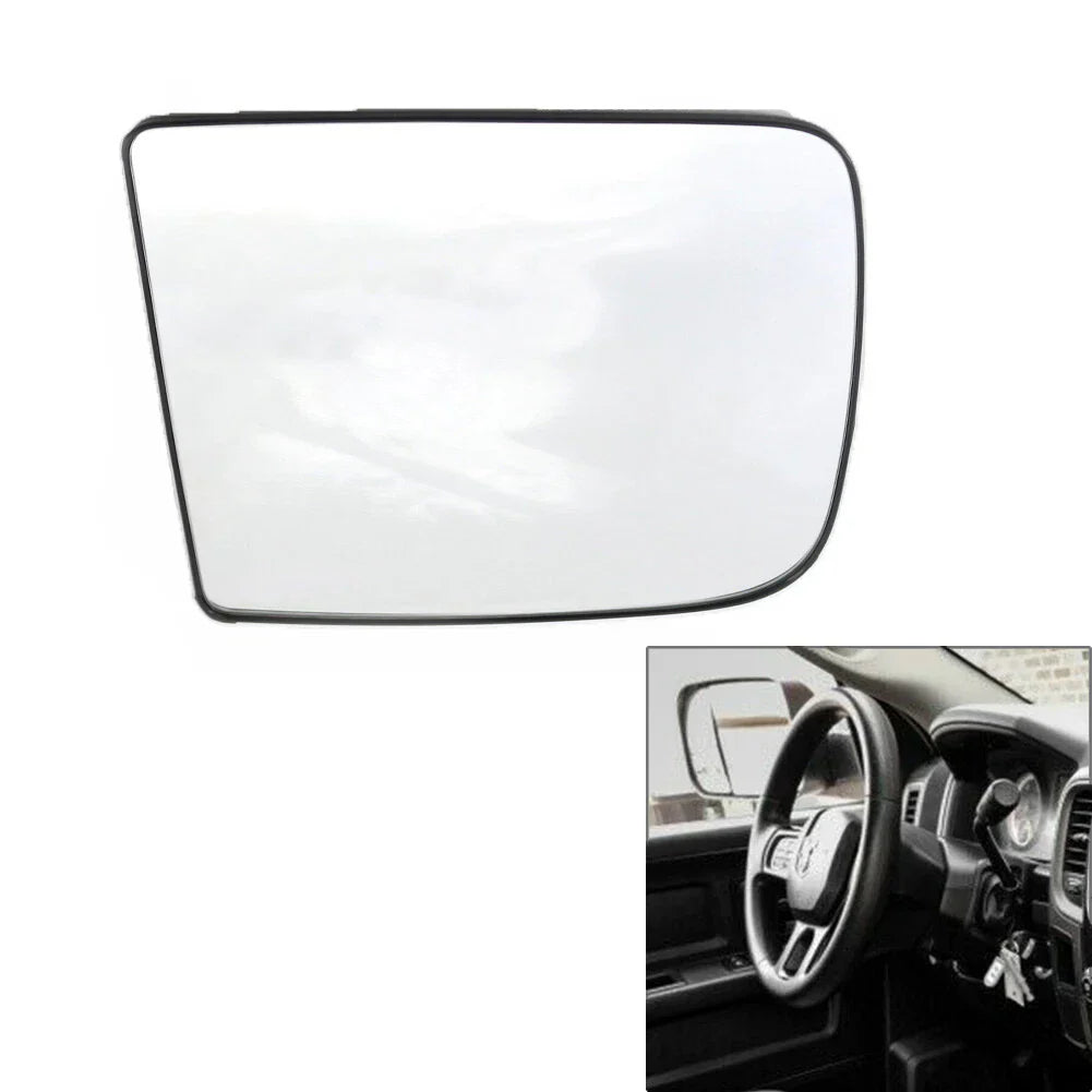 Towing Mirror Glass for Dodge Ram 1500 2500 3500 Pickup Left (2002-2023)