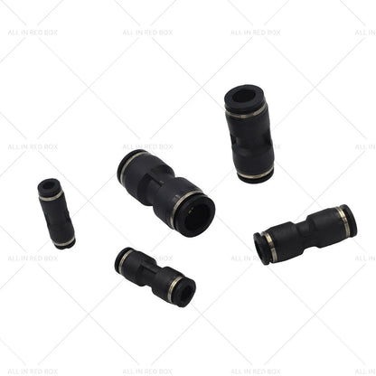 50pcs Quick Connect Pneumatic Push-in Air Line Hose Joiners