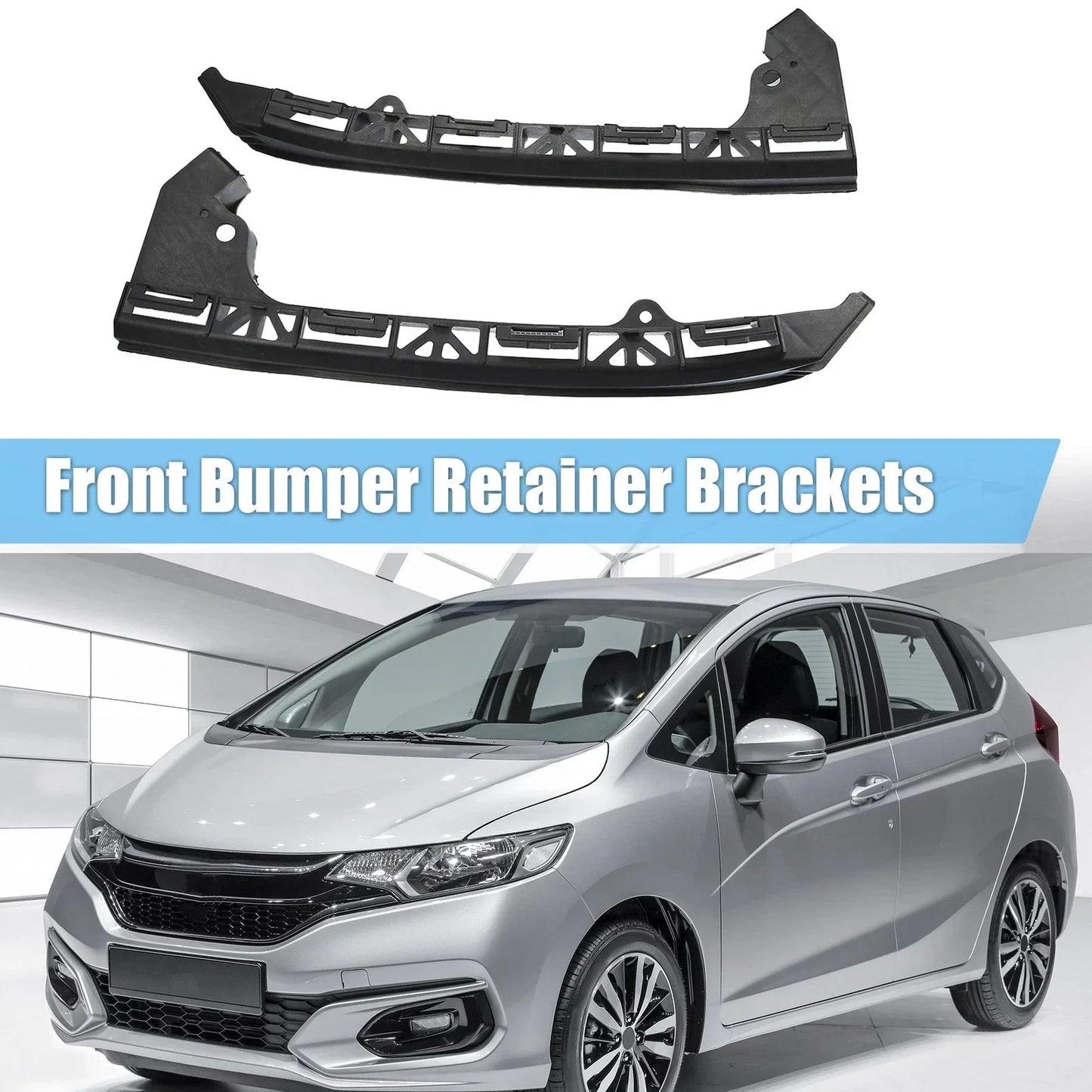 Front Bumper Bracket Set for Honda Fit (2009-2014) - 2 x Left & Right