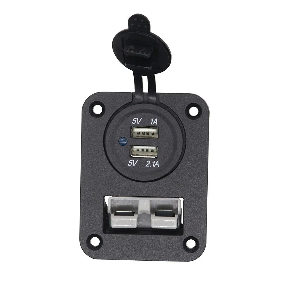 50A Anderson Plug with Dual USB Quick Charger for Car (No Year Specified)
