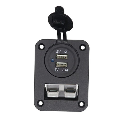 50A Anderson Plug with Dual USB Quick Charger for Car (No Year Specified)