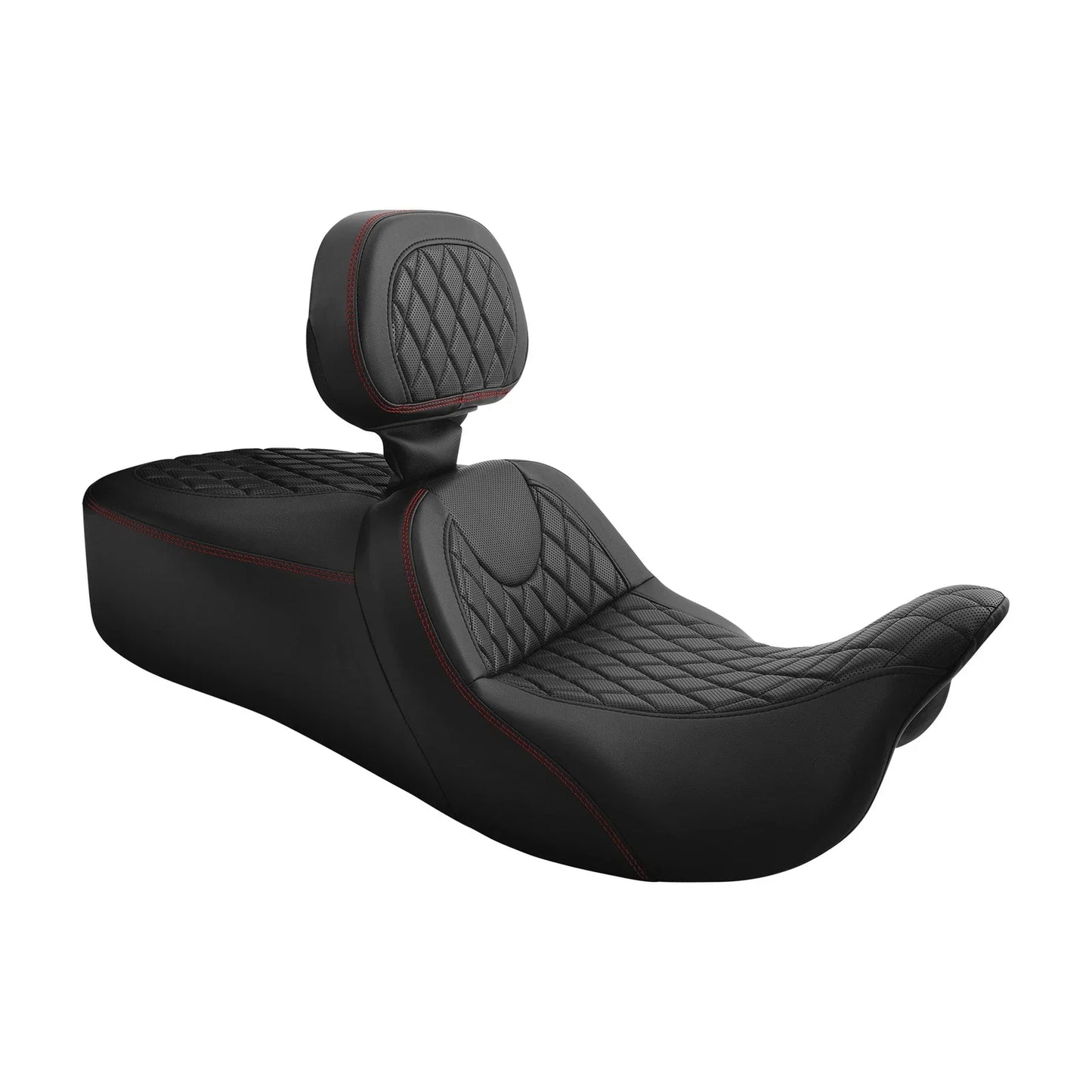 Driver Passenger Seat Backrest for Harley Electra Tri Glide (2009-2023)