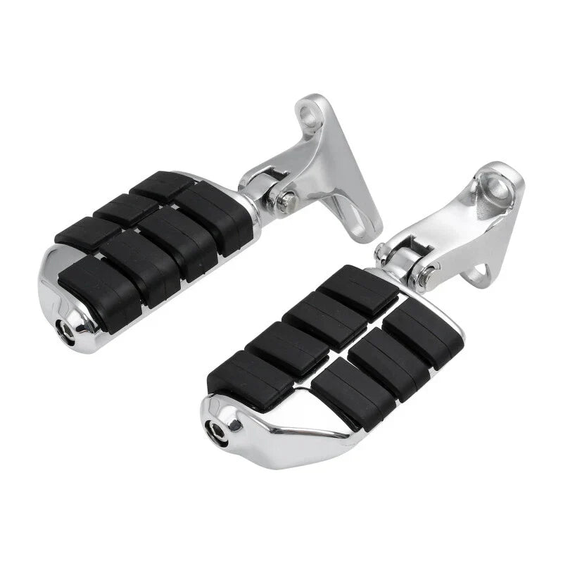 Chrome Rear Footpeg Pair for Harley Touring Street Glide (1993-2025)