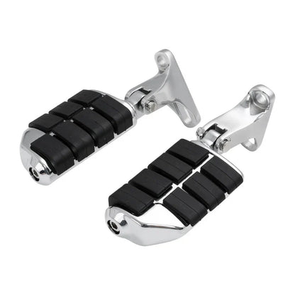 Chrome Rear Footpeg Pair for Harley Touring Street Glide (1993-2025)