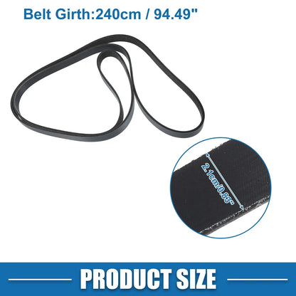 V-Ribbed Serpentine Belt for Chevrolet Corvette (1984)