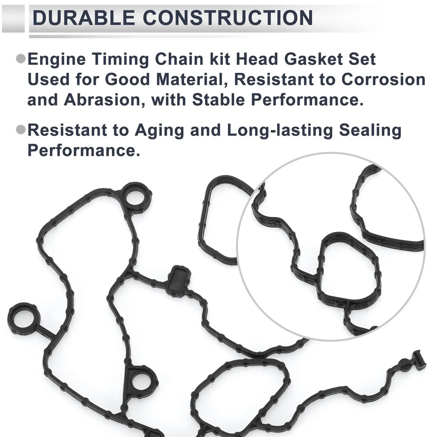 Timing Cover Gasket Set for Chrysler Dodge 3.6L V6 (2011-2021)
