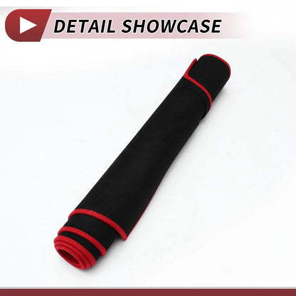 Dashboard Cover Mat for HONDA Shuttle (2015-2024) Sun Protector Pad Black Red