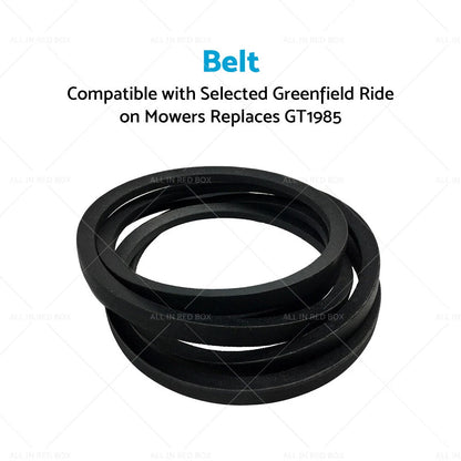 Drive Belt for Greenfield Ride-On Mowers (GT1985)