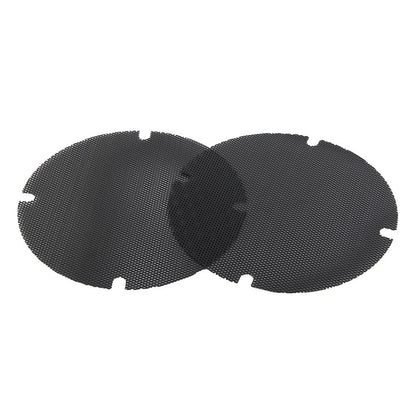 Mesh Rear Passenger Speaker Grill Covers for Harley Touring (2014-Current)  Black