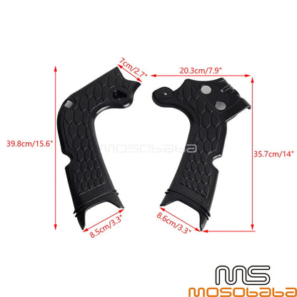 Dirt Bike Frame Guards for Honda CRF 250R 250RX 450R 300RX 450RX (2004-2023)