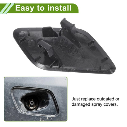 Washer Nozzle Cover Cap for Porsche Cayenne 92A (2011-2018) Unpainted