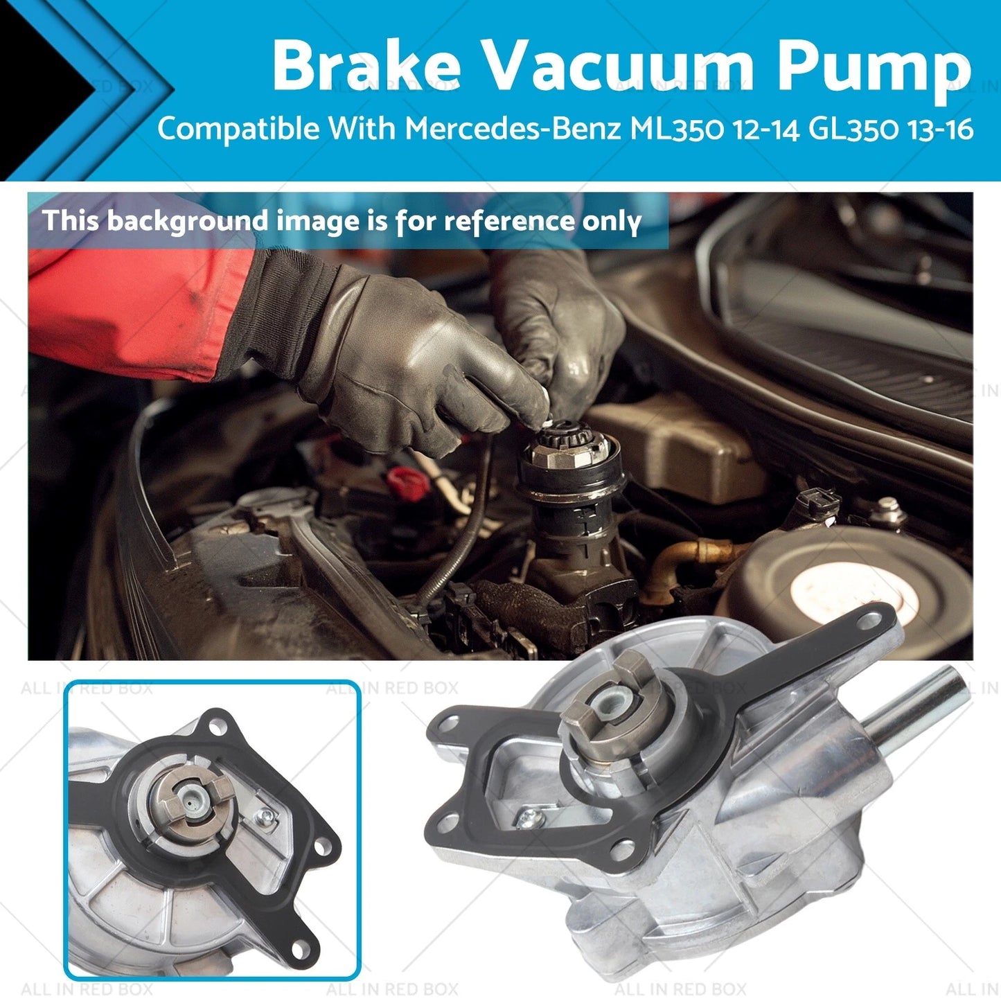 Brake Vacuum Pump for Mercedes-Benz ML350, GL350 (2012-2016)