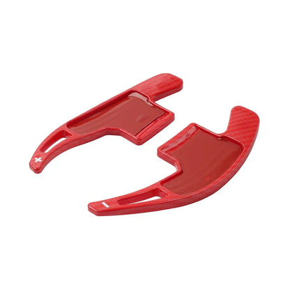 Steering Wheel Shift Paddle Trim Cover for Ford Mustang (2015-2023) Red