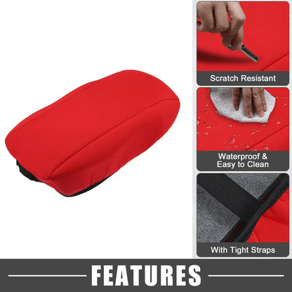 Car Center Console Pad Armrest Seat Box Cover for Dodge Durango (2011-2020)