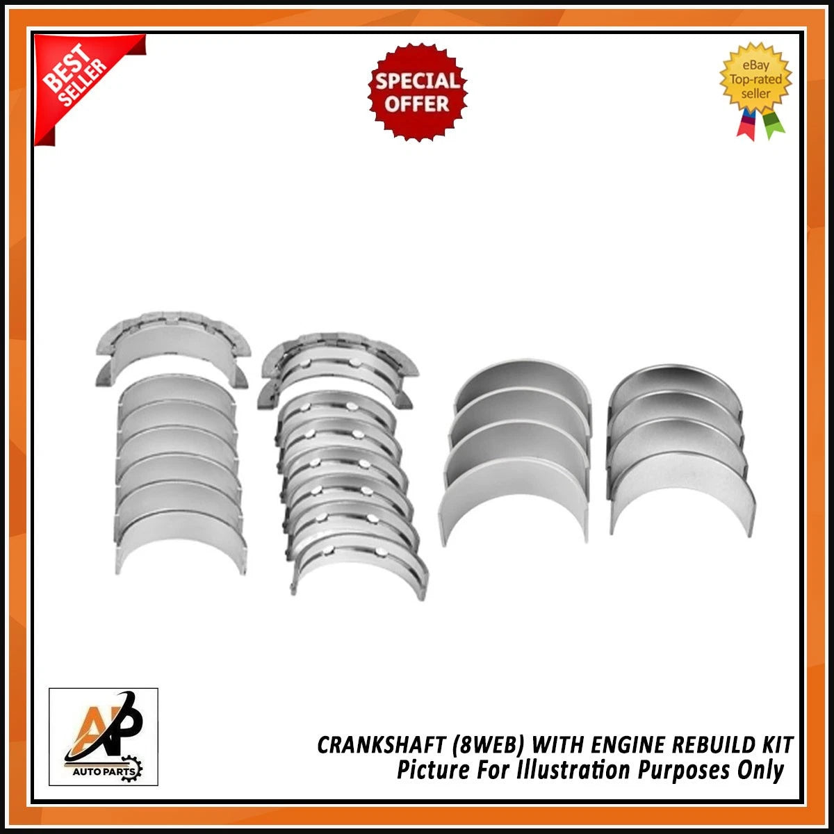 Crankshaft Rebuild Kit for BMW X5 E70 3.0 N57 Diesel (2007–2013)