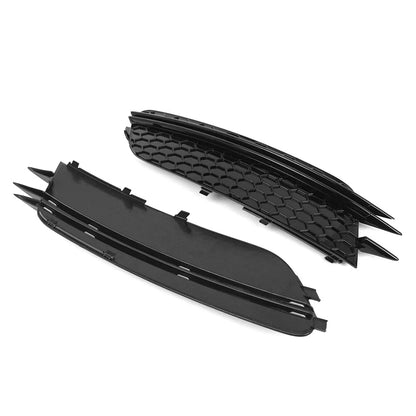 Honeycomb Front Bumper Fog Light Grille for Audi A6 C7 Sedan (2012-2015)
