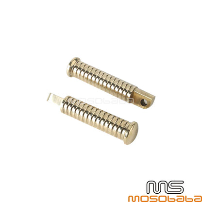 Brass Foot Pegs for Harley Sportster XL 883 (1997-2019)