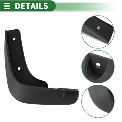 Mud Flaps Splash Guards for Hyundai i10 (2010-2015) with Mount Accessories