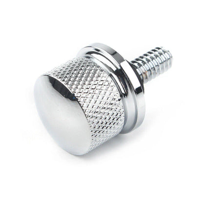 Rear Seat Bolt Screw 6mm Aluminum Chrome for Harley Touring Street Glide (1996-2015)