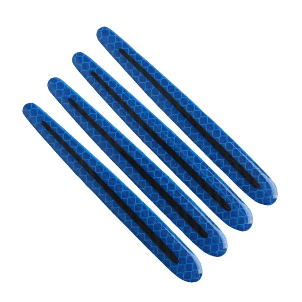 Universal Carbon Fiber Door Handle Reflective Sticker for Car Scratch Protection