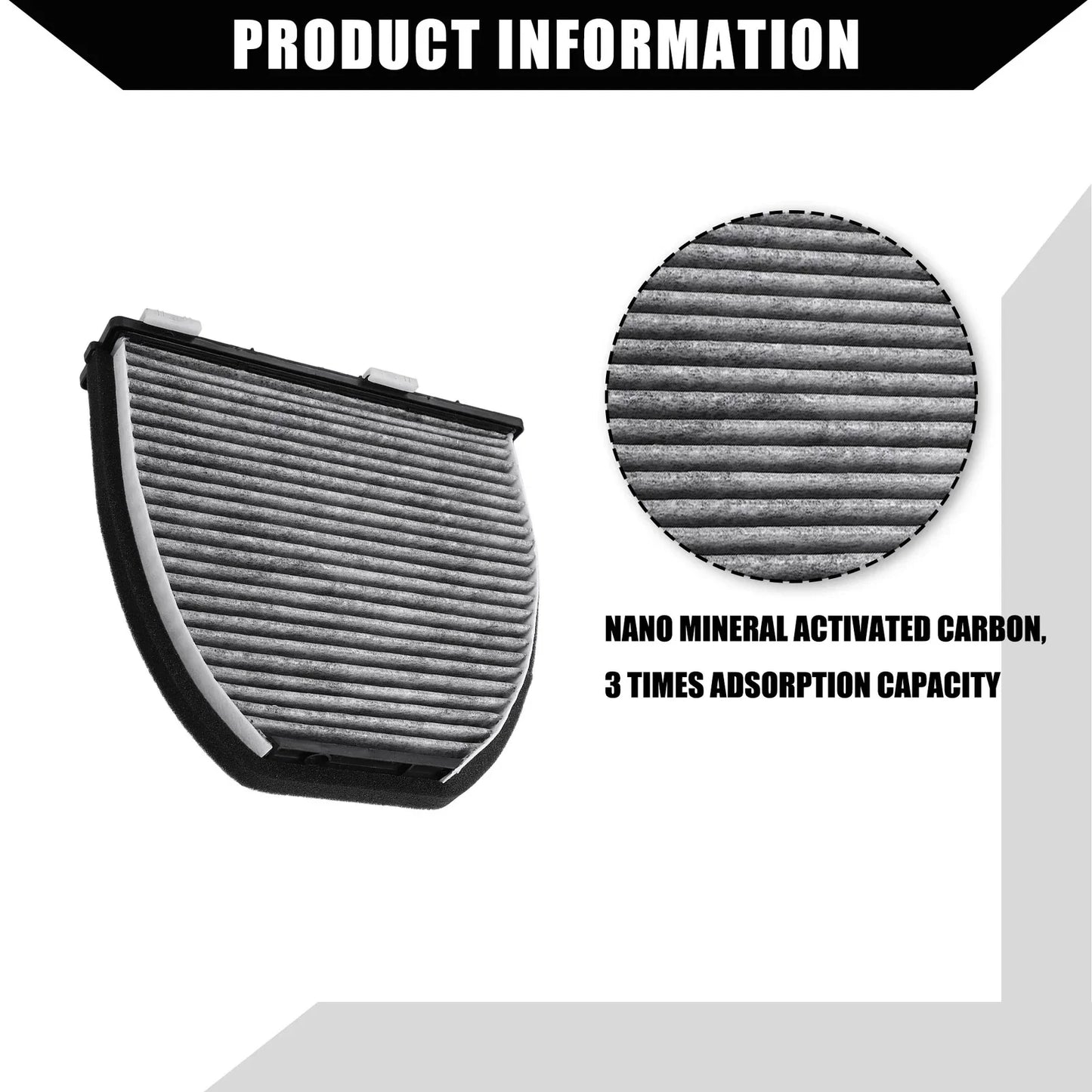 Cabin Air Filter for Mercedes-Benz C200 C250 (2015-2020)