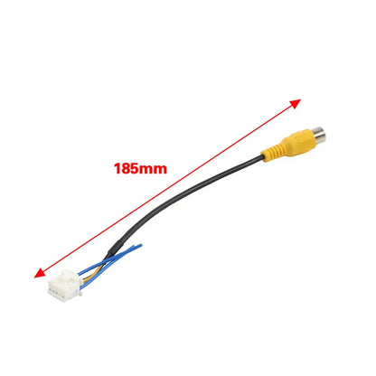 10Pin Car Rear View Backup Camera Cable Adapter for Android Stereo Radio