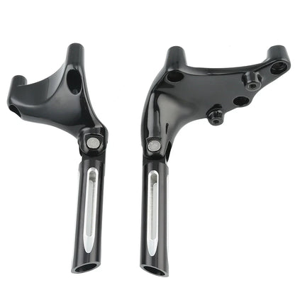 Rear Passenger Foot Pegs Mount Bracket for Harley Sportster 1200 Iron 883 (14-22)