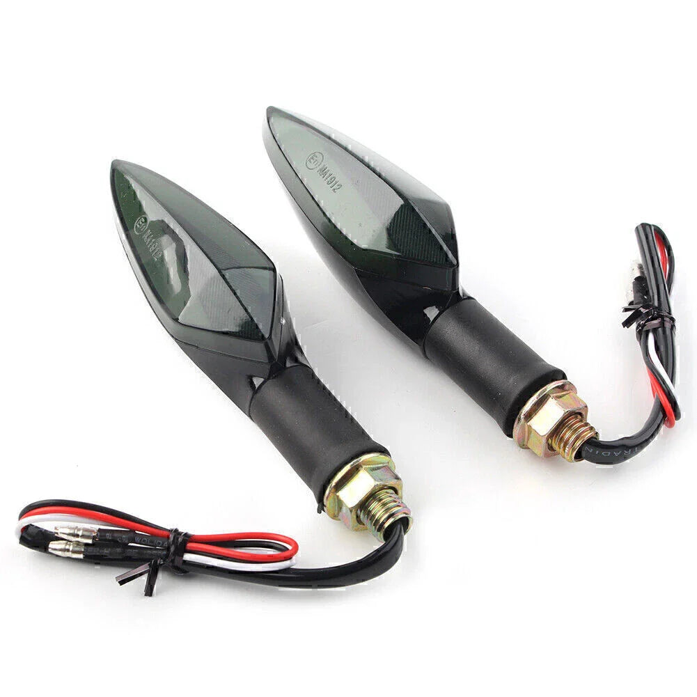 Universal 12V LED Flash Turn Signal Lights for Motorcycle