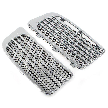 Chrome Lower Fairing Radiator Grills for Harley Touring (2014-2020)