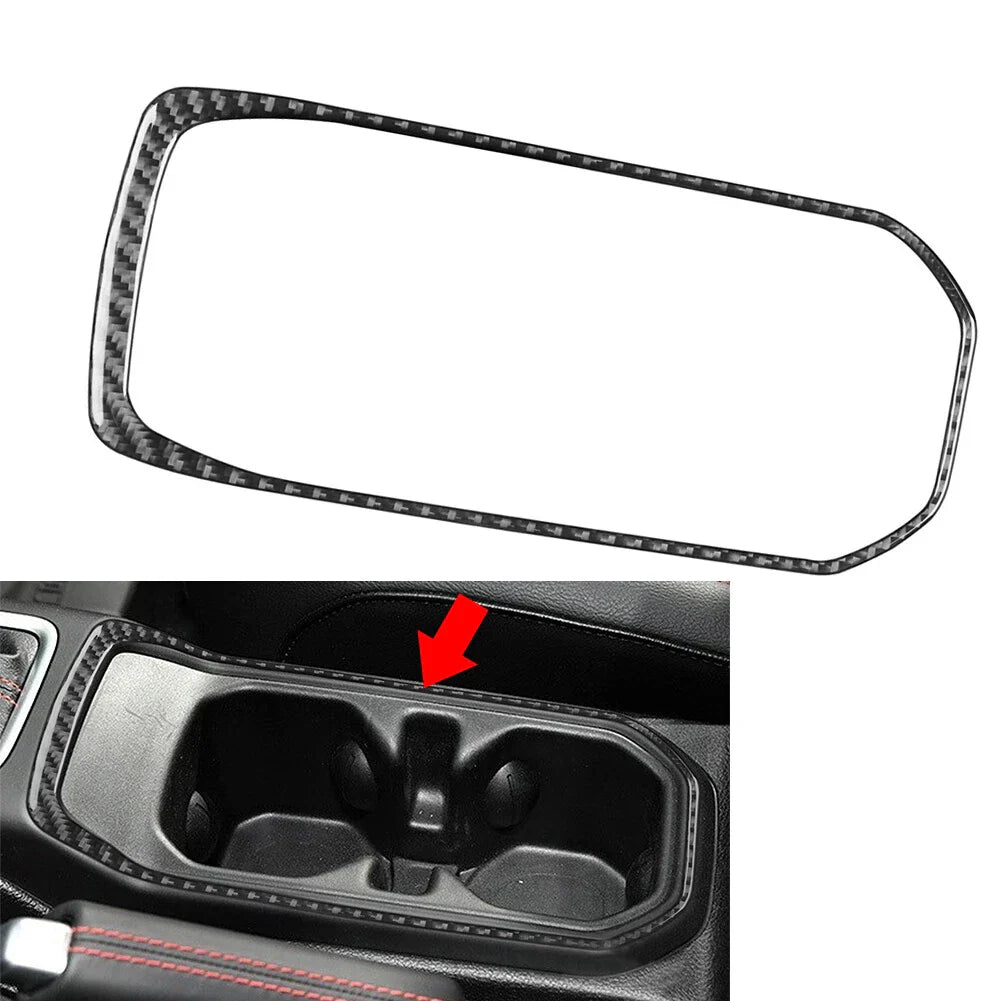 Water Cup Holder Cover Trim for Jeep Wrangler JL JLU Gladiator JT (2018-2023)