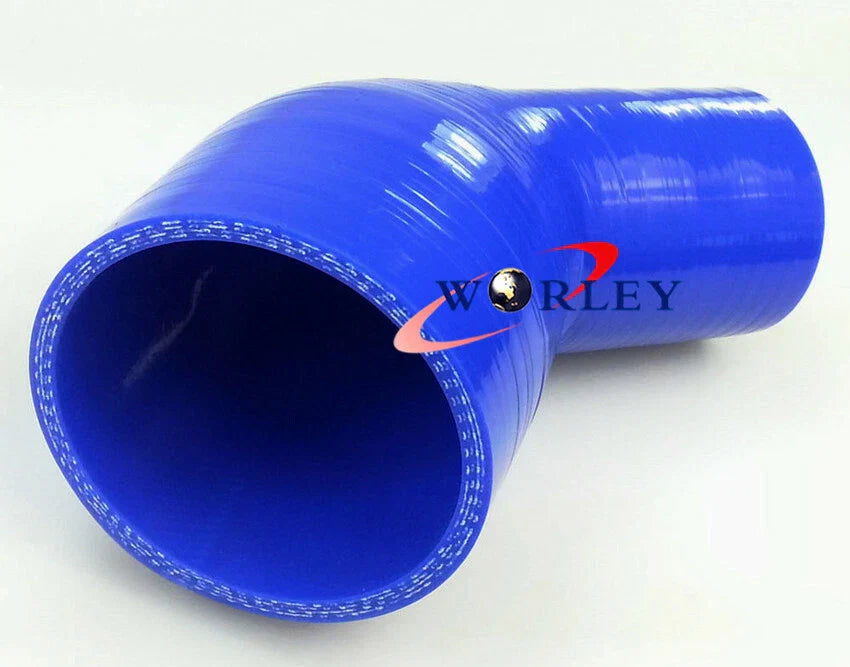 Silicone 45�� Reducer Elbow Turbo Hose Pipe 2.5"-3" for Car