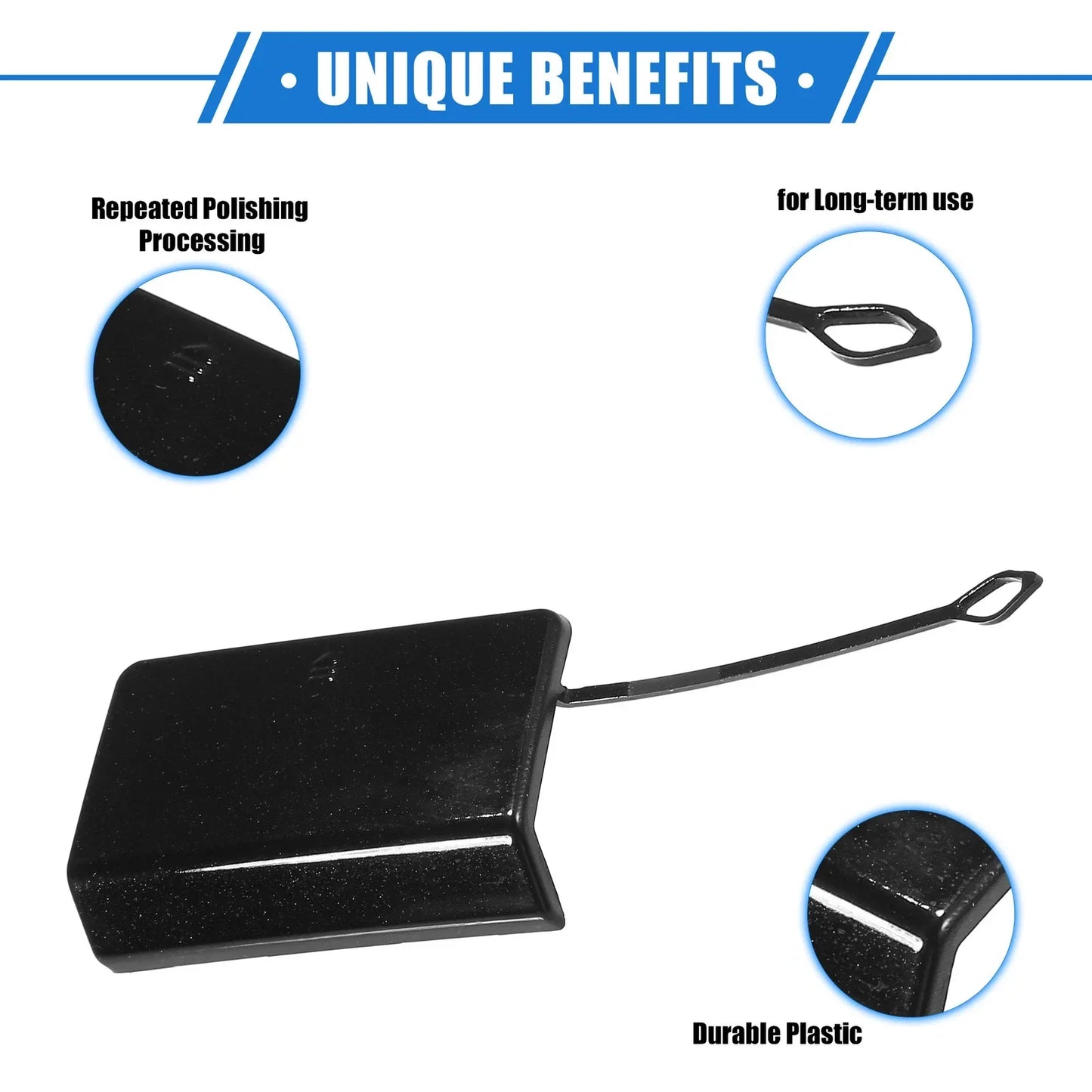 Tow Hook Eye Hole Cover Cap for Mercedes-Benz E-Class W212 (2009-2016)