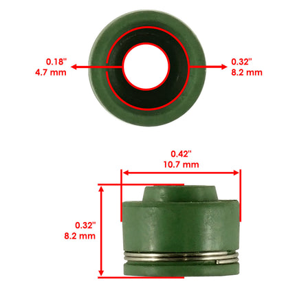 Camshaft Valve Kit and Spur Gear for John Deere X520 with Kawasaki 26HP (2008–2019)