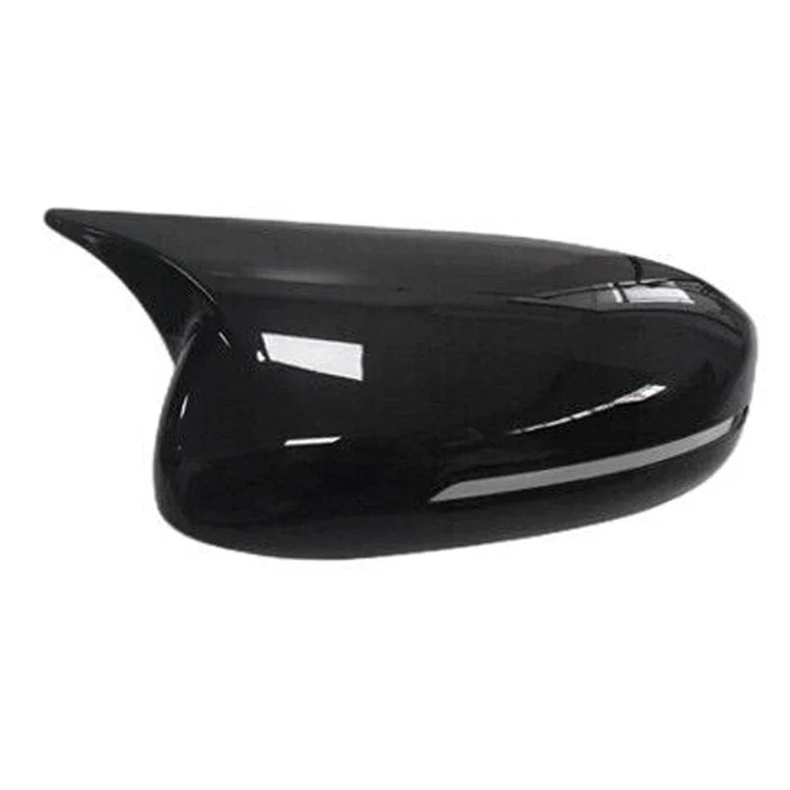 Black OX Horn Rear View Mirror Cover Caps for Kia Optima K5 (2011-2015)