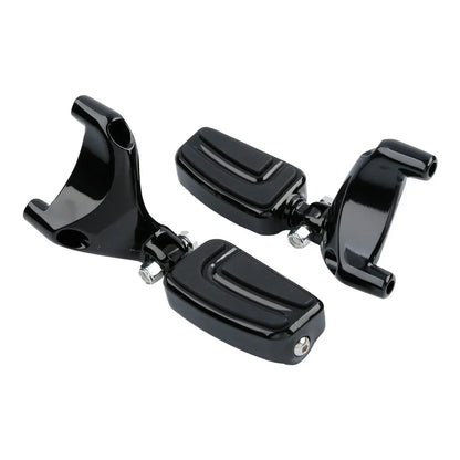 Black Passenger Footpegs for Harley Sportster 883 1200 (2004-2013)
