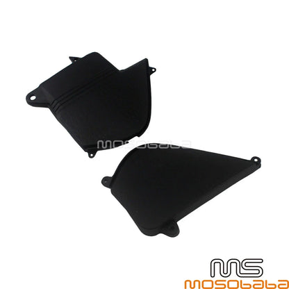 Black Motorcycle ABS Plastic Battery Box Side Covers for Honda CRF230F (15-19)