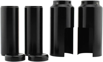 6Pcs Fork Cover Caps for Harley Street Bob FXBB (2018-2021) Black
