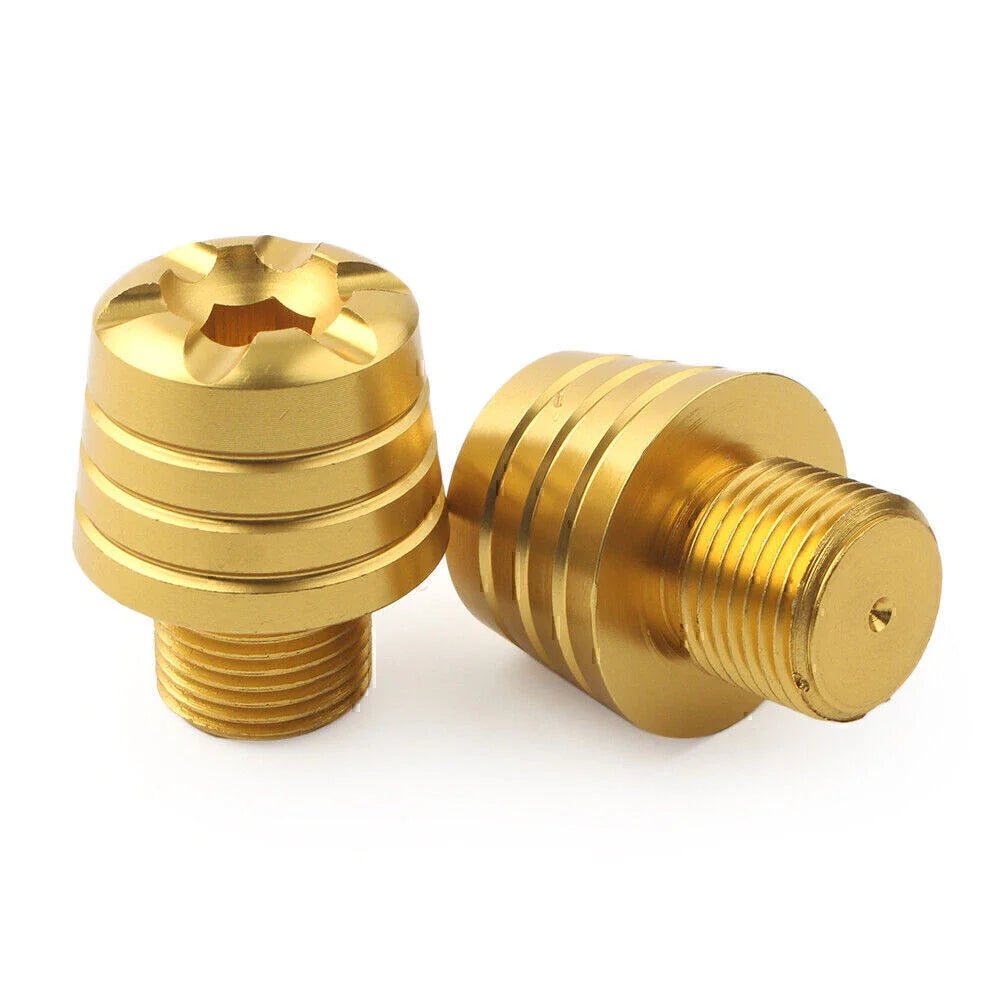 CNC Handle Bar End Grip Caps Plugs for Ducati 899 959 1199 1299 Panigale (2013-2019)