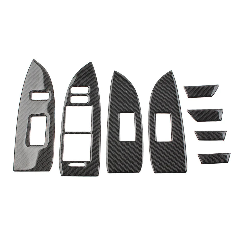 8 x RHD Car Door Window Lift Switch Panel Covers for Toyota Prius (2012-2015)