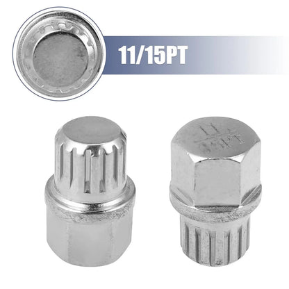 Solid Auto Anti Theft Wheel Lock Lug Nut Screw Removal Key for BMW